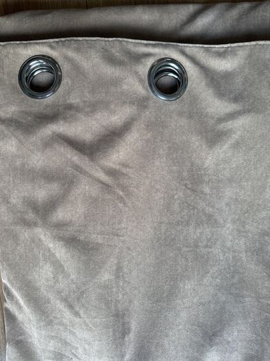 Beige curtains