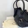 Stunning genuine Cole Haan designer Black pebbled leather handbag Image 6