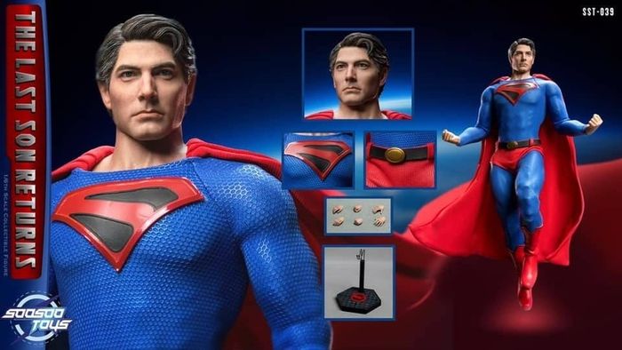 Superman 1/6th scale (hot toys scale)