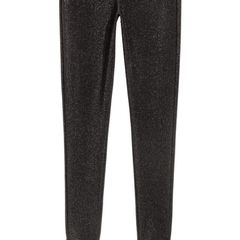 H&M Divided black glitter skinny pants size UK12 EU40 Perfect condition Postage included