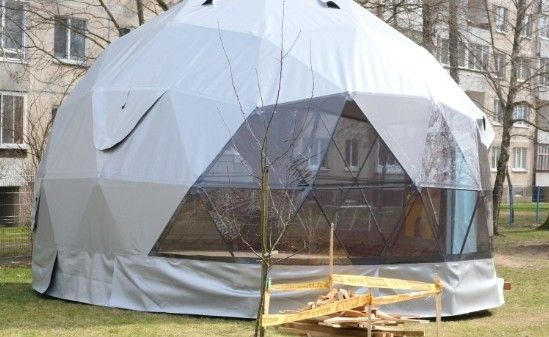 Deluxe 5m(16.4ft) Extremely Strong Structure For Irish Weather Dome Igloo Glamping