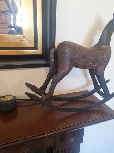 vintage folk art horse