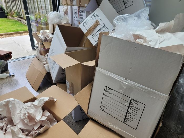 Moving boxes