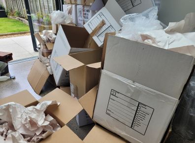 Moving boxes