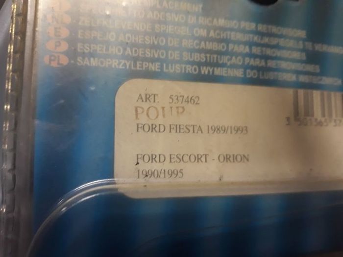 Ford Fiesta mirror