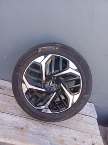 Michelin citroen tyre and alloy