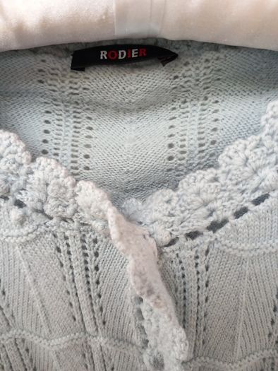 Rodier Blue Cardigan M (12)