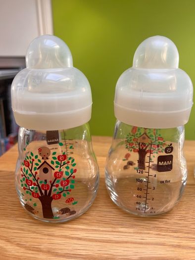glass baby bottles