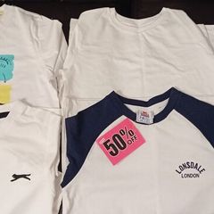 NEW T-shirt Bundle 7-8yrs
