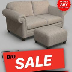 New Sofa + Free Footstool Gift