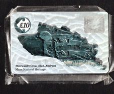 1992 Isle of Man UK10/ 110 unit Manx Telecom Thorwald's Cross (GPT) Call Card Mint in Packaging