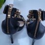Michael Kors black and gold sandals Sz 40 (Fit 7-7.5UK) - Bnwot Rrp 240 Image 6