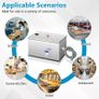 25L Stainless Steel Grease Trap Kitchen Sink Oil Separator Interceptor Image 6
