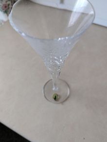 Single Waterford Glass Chipped