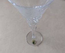 Single Waterford Glass Chipped