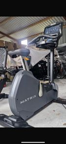 Matrix recumbent bike has Netflix YouTube etc