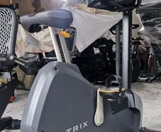 Matrix recumbent bike has Netflix YouTube etc