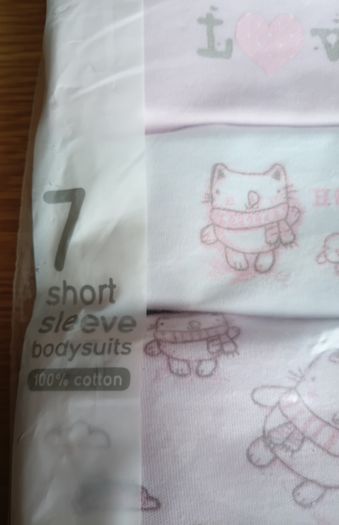Short & Long sleeve baby girls body suits NEW
