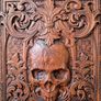 Carved wooden Gothic style panel,  40 cm x 32 cm Image 4
