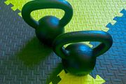 Cast iron kettlebells