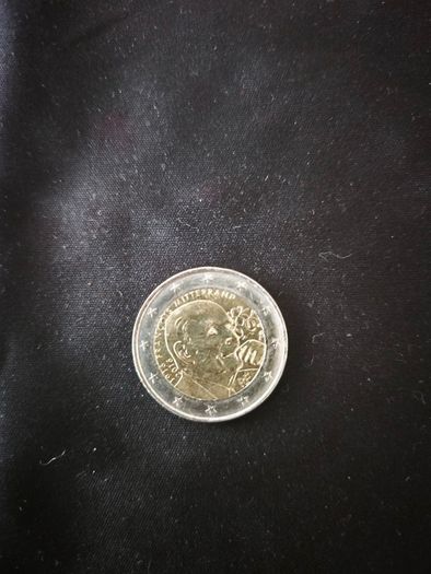 2 euro coin France 2016 Mitterrand