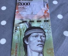 Venezuela Banknote 2000 Bolivares