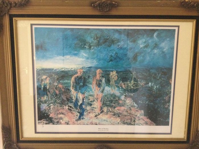 Art - Large Coloured Print ( Jack B. Yeats) ( Reduced)