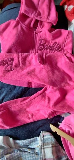 girls authentic barbie tracksuit