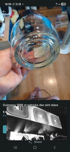 rare guinness pint glass