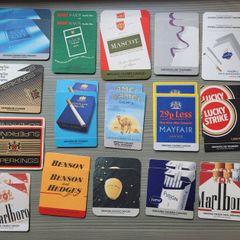 32 Vintage Cigarette Beer Mats 16 Unique Duplicates (70s/80s/90s)