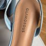 Blue platform sandals Image 6