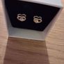 silver  heart earrings brand new with tags Image 3