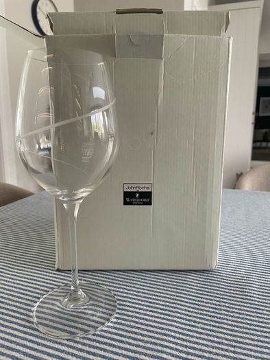 Galway Crystal wine glasses x4