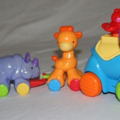 Fisher-Price Amazing Animals Press and Go Animal Parade