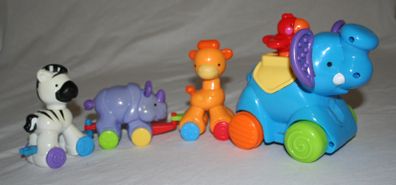 Fisher-Price Amazing Animals Press and Go Animal Parade