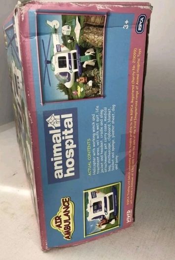 RSPCA Animal Hospital Air Ambulance & Scooter Rescue + Accessories boxed New