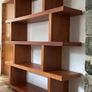 Large Cherry Wood Shelving / Display Unit Image 3