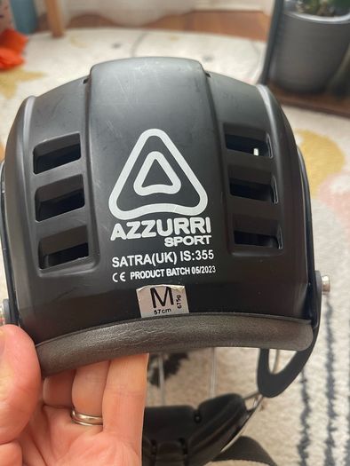 Azzurri sport hurling helmet size M