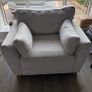 Cream Armchair Michael Murphy Image 5