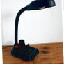Vintage 1980 black desk lamp/ organizer Image 4