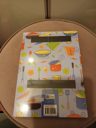 Magnetic weekly planner