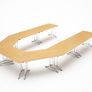 Folding Retangular Table - 1500w x 750d Image 6