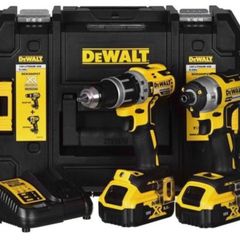 DeWalt DCK266P2T Combi Drill and Impact Driver Kit