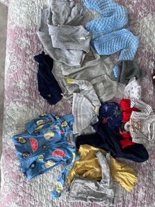Bundle of baby boy clothes 6-9 months