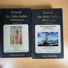 2 x 1983-84 Art Sales Index Books | Edited by Richard Hislop | Reference Set