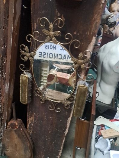 Vintage Mirror @ Brush Set