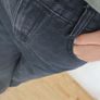 Black wide jeans Image 5