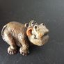 John Raya Beasties of the Kingdom Hippo Figurine, Vintage 1986 Image 8