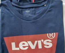 Navy Levi Teeshirt  Size Medium