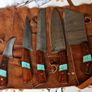 Handmade Damascus Set Knives 5 pcs Image 4
